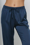 Zivame Satin Pyjama Set - Gibraltar Sea — thumbnail 7